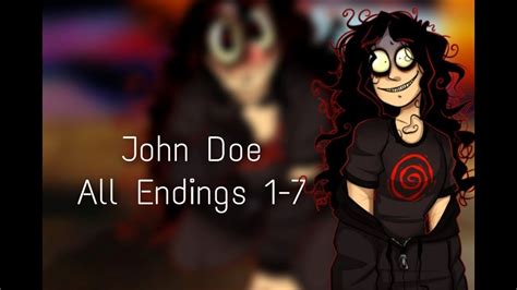 John Doe Game All Endings 1 7 Youtube