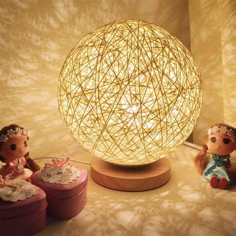 These lamps are easy to clean and maintain so they always look their best. Rattan Ball Decorative Lamp - The Interior Market ...