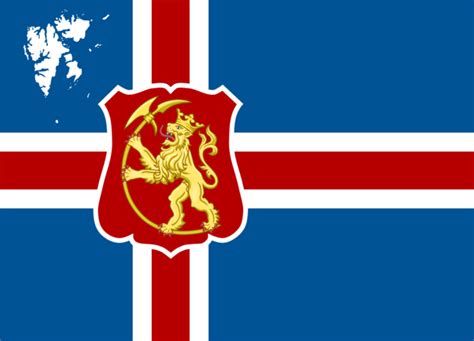 Flag Of The Fictional Union Of Svalbard Flag Art Flag Flag Design