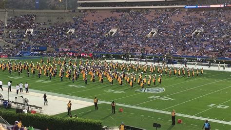 Ucla Marching Band Performing Mighty Bruins Fight Song Youtube