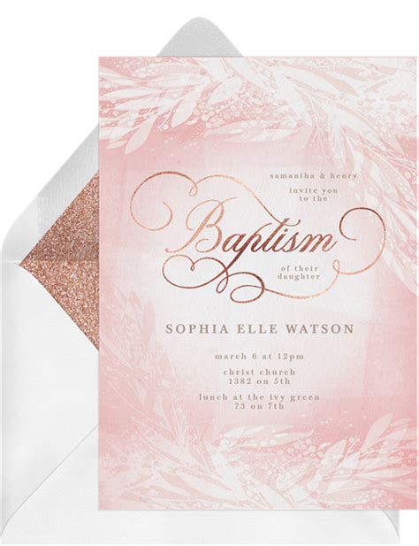 15 Baptism Invitations To Bless Your Bundle Of Joy Stationers