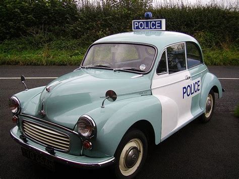 1967 Morris Minor 1000 This Was The Oldest British Police Car In