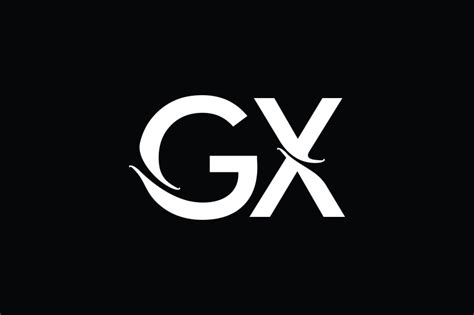 Gx Monogram Logo Design By Vectorseller Thehungryjpeg