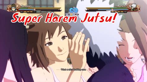 Konohamaru S Harem Jutsu Domination Naruto Shippuden Ultimate Ninja Storm Gameplay YouTube