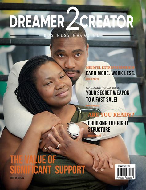 Dreamer 2 Creator Business Magazine Issue 1 By Dreamer 2 Creator