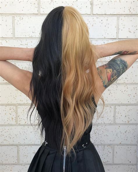 14 Nice Half Blonde Black Hairstyles