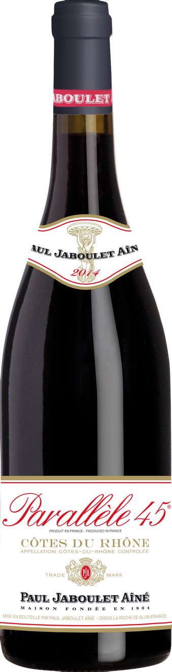 Côtes Du Rhône Parallele 45 Rouge E Shop Global Wines And Spirits