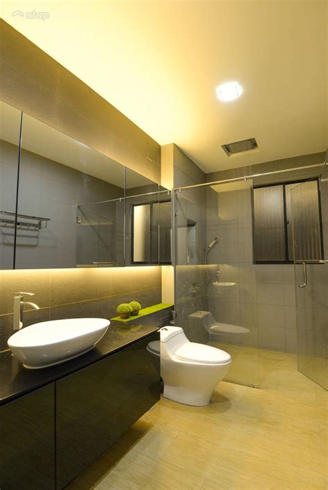 Contemporary Modern Bathroom Terrace Design Ideas And Photos Malaysia