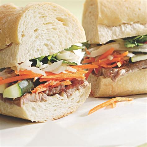 Maybe you would like to learn more about one of these? Vietnamese Steak Sandwich Recipe - EatingWell