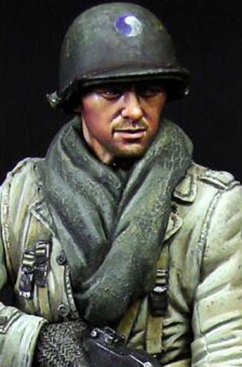 Free Shipping 116 Scale Unpainted Resin Figure Us Army Infantry