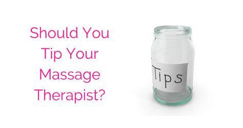 Should You Tip Your Massage Therapist Nicki Iskander RMT