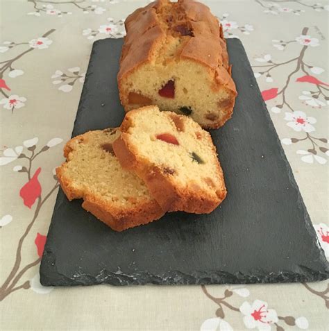 Cake rhum et fruits confits