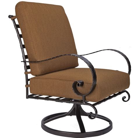 Place at least $400 in qualifying items in your cart from thousands of products sitewide. Swivel Rocker Lounge Chair | Wrought iron, Patio furniture ...