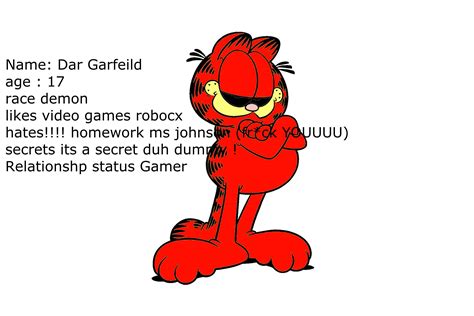 Dark Garfield Rdonutsteel