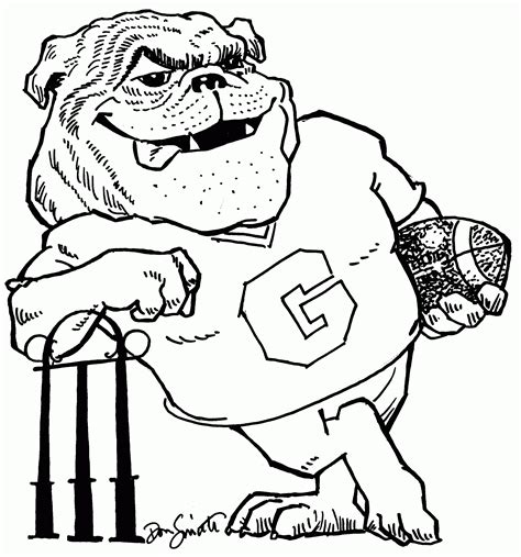 Bulldog Coloring Pages Printable - Coloring Home