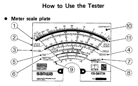 Visual analog scale, also referred to as visual analogue scale, is a psychometric scale that is generally used in pain scale surveys to understand varying degrees of pain experienced by a patient. How To Use and Read a Multimeter ~ Free CellPhone Repair ...