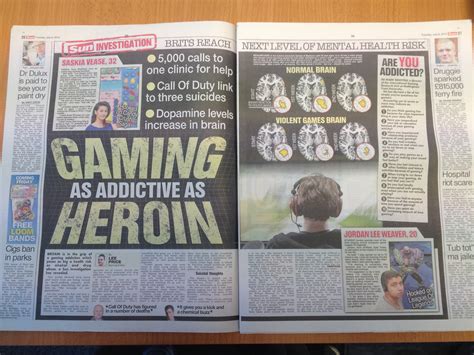 Maybe you would like to learn more about one of these? Playing video games is like taking heroin