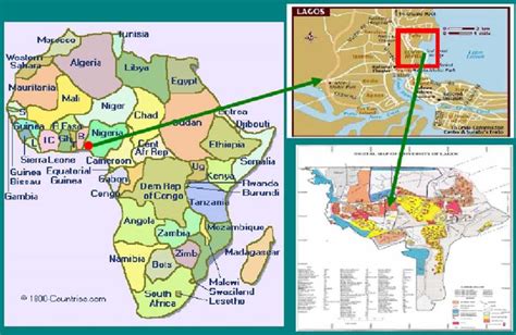 Check spelling or type a new query. Map of Africa showing Nigeria and the location of the ...