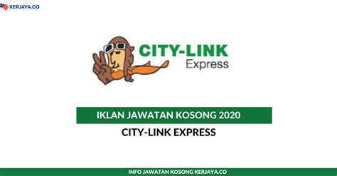 Ikuti peraturan citilinkers diwajibkan untuk mengikuti perarturan yang berlaku di kota asal maupun tujuan. Jawatan Kosong Terkini City-Link Express ~ HR Assistant ...