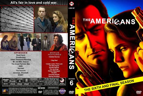 The Americans Season 6 2018 R1 Custom Dvd Cover And Labels Dvdcovercom