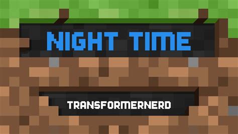 Minecraft projects untitled studio minecraft untitled studio cool projects that hit different new youtube video. Minecraft Night Time - YouTube