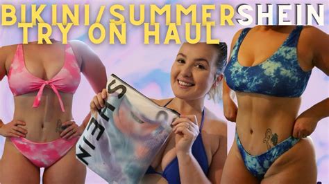 Shein Bikini Summer Try On Haul Review Shocked Youtube