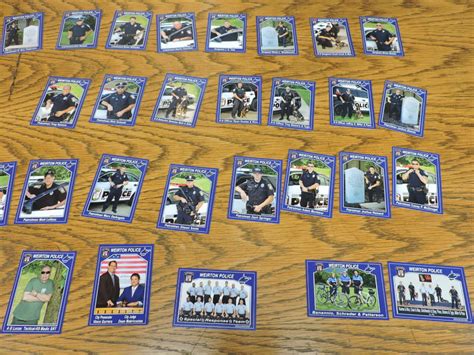 Police Unveil Trading Card Program News Sports Jobs Weirton Daily