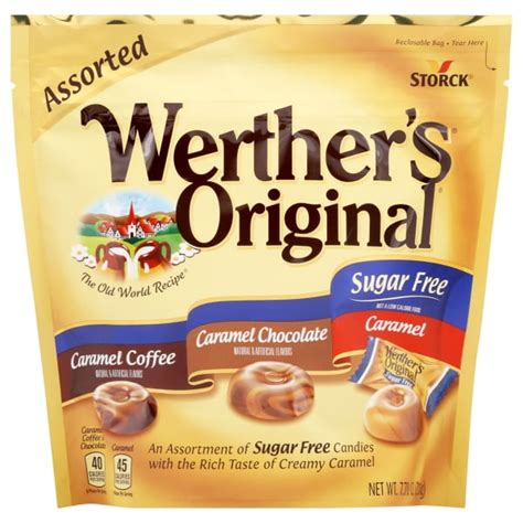 Werthers Original Sugar Free Assorted Flavors Bag 77 Oz Walmart