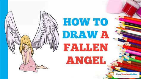 Fallen Angel Drawing Step By Step Thebornoffire