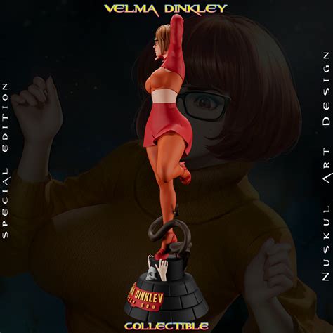 Stl File Velma Dinkley Scooby Doo Collectible Edition ・template To Download And 3d Print・cults