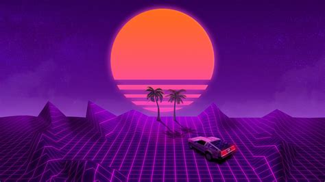 Download Retro Wave Artistic Synthwave 4k Ultra Hd Wallpaper By