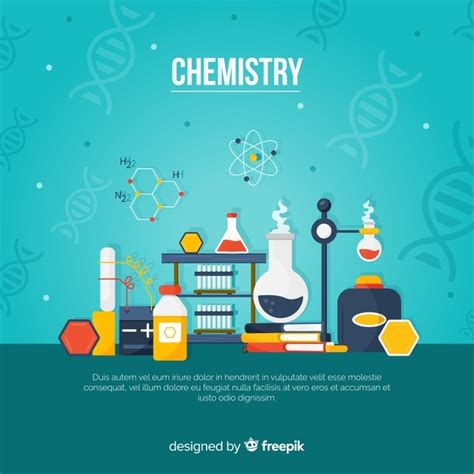 Free Vector Chemistry Background