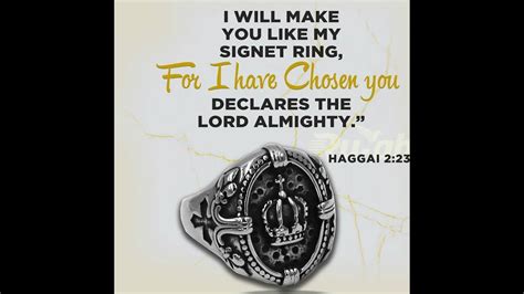 Zerubbabel God´s Signet Ring Strongs 2216 And 2217 Youtube
