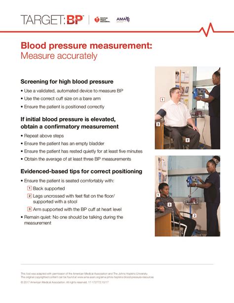 Steps To Accurately Measure Blood Pressure Targetbp