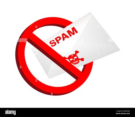 Electronic Junk Mail Stock Vector Images Alamy