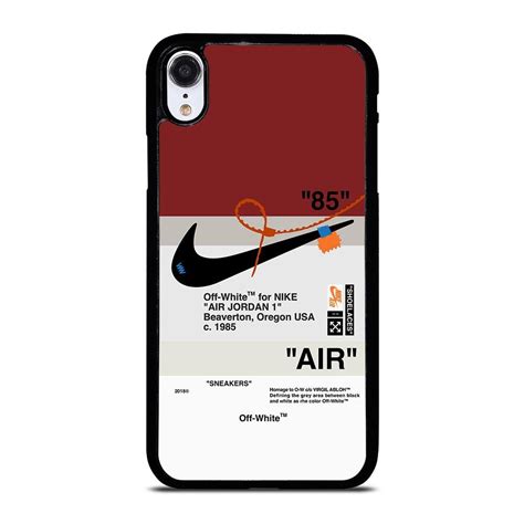 Nike off white style phone case iphone x xs 11 11 pro, pro max neons hype jordan. OFF WHITE NIKE AIR JORDAN iPhone XR Case di 2020