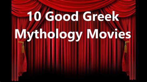 10 Good Greek Mythology Movies Youtube