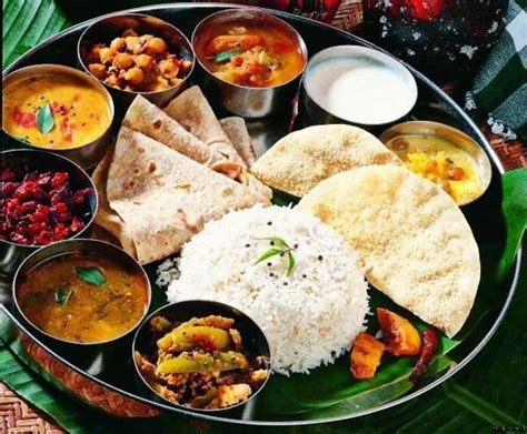 It could consist of 4 types of shaak/subji made with potatoes, okra, beans, chickpeas etc, raita. Traditional Indian Food | traditional south indian # ...