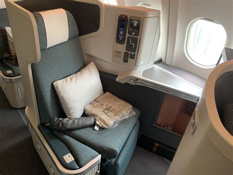 Cathay Pacific Business Class Seats Review Elcho Table