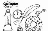 Carol Christmas Colouring Coloring Belfry Getcolorings sketch template