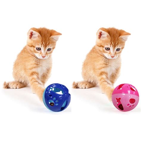 Pets First Large Size Cat Ball With Bell Toy For Cats Kittens And Other