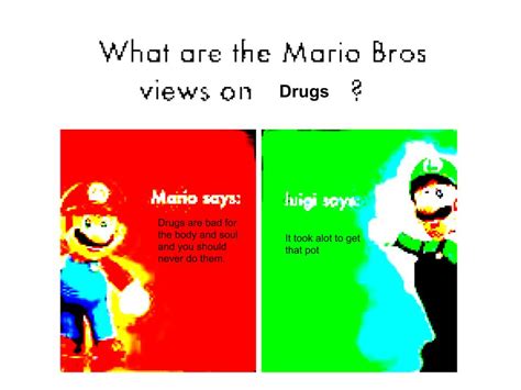 What are the mario bros. Mario Bros Views Mario And Luigi Memes
