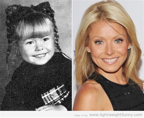 Kelly Ripa Young Celebrities Celebrities Celebrity Prom Photos