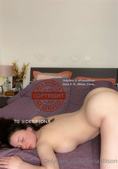 Fiona Allison Fionaallison Nude OnlyFans Leaks 14 Photos