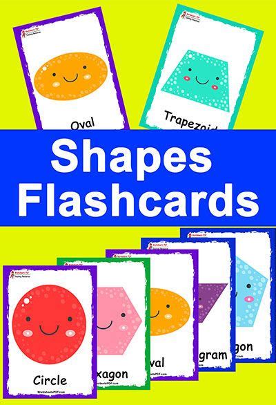 Shapes Flashcards Free Printables Shapes Flashcards Phonics