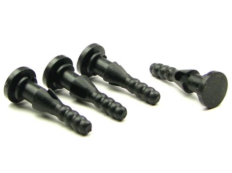 Rubber 1 In Anti Vibration Screw For Open Chassis Fan 4 Pack