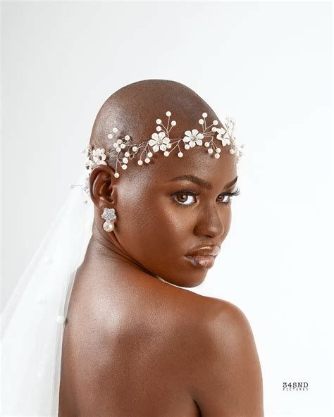 This Beauty Look Is Giving Us All The Bald Bride Inspo We Need