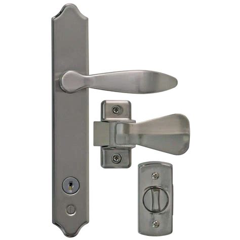 Ideal Security Deluxe Storm And Screen Door Lever Handle And Keyed