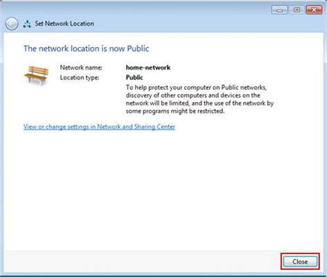 Bamleo Change Network Location Type Windows 7 Tips