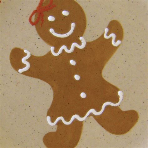 Gingerbread Girl Cookies For Santa Plate Personalized Santa Etsy